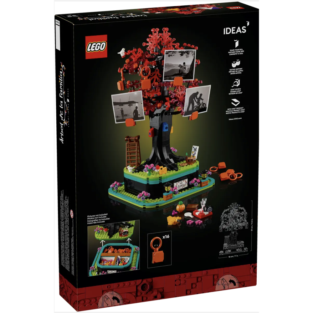 LEGO 樂高21346 家族樹 Family Tree【樂高玩家】Ideas系列 樂高盒組-細節圖6