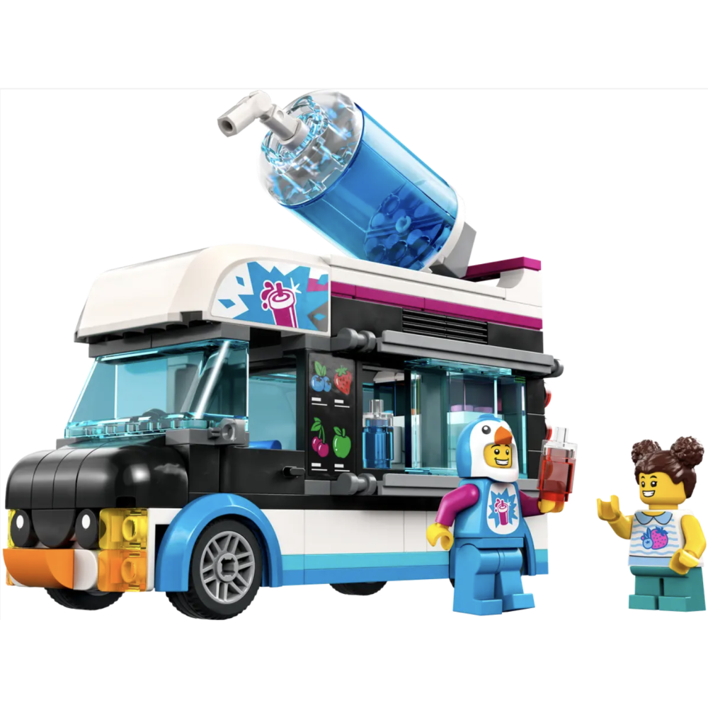 LEGO 樂高60384 企鵝冰沙車【樂高玩家】城市City系列 樂高盒組-細節圖2