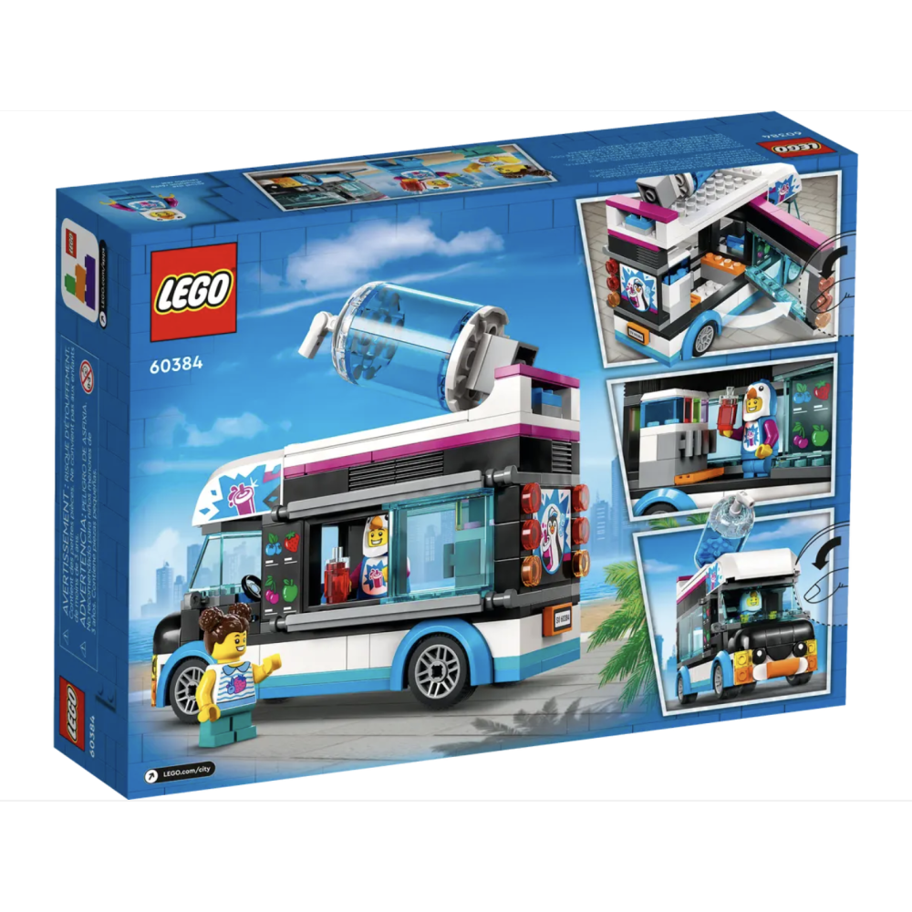 LEGO 樂高60384 企鵝冰沙車【樂高玩家】城市City系列 樂高盒組-細節圖8