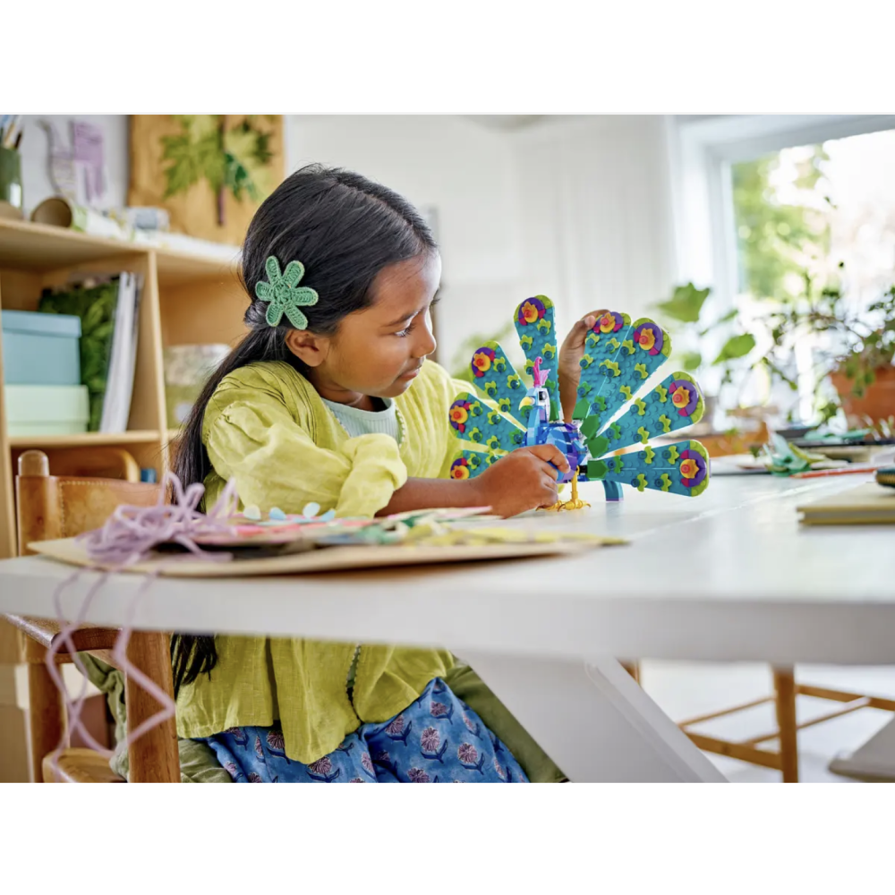 LEGO樂高 31157 異國孔雀 樂高®【樂高玩家】Creator 3in1系列 樂高盒組-細節圖9