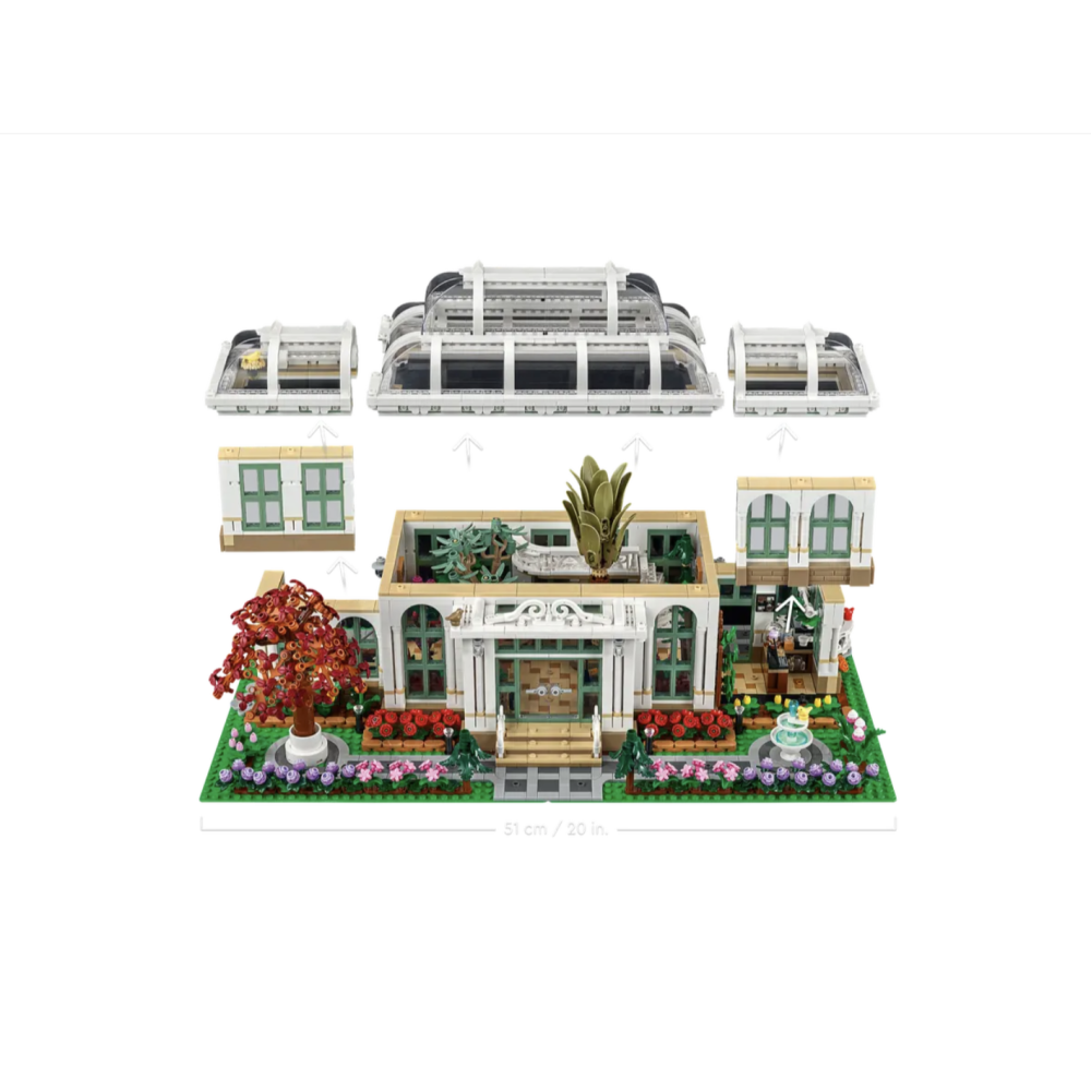 LEGO 樂高21353 植物園 The Botanical Garden【樂高玩家】IDEAS系列 樂高盒玩-細節圖3