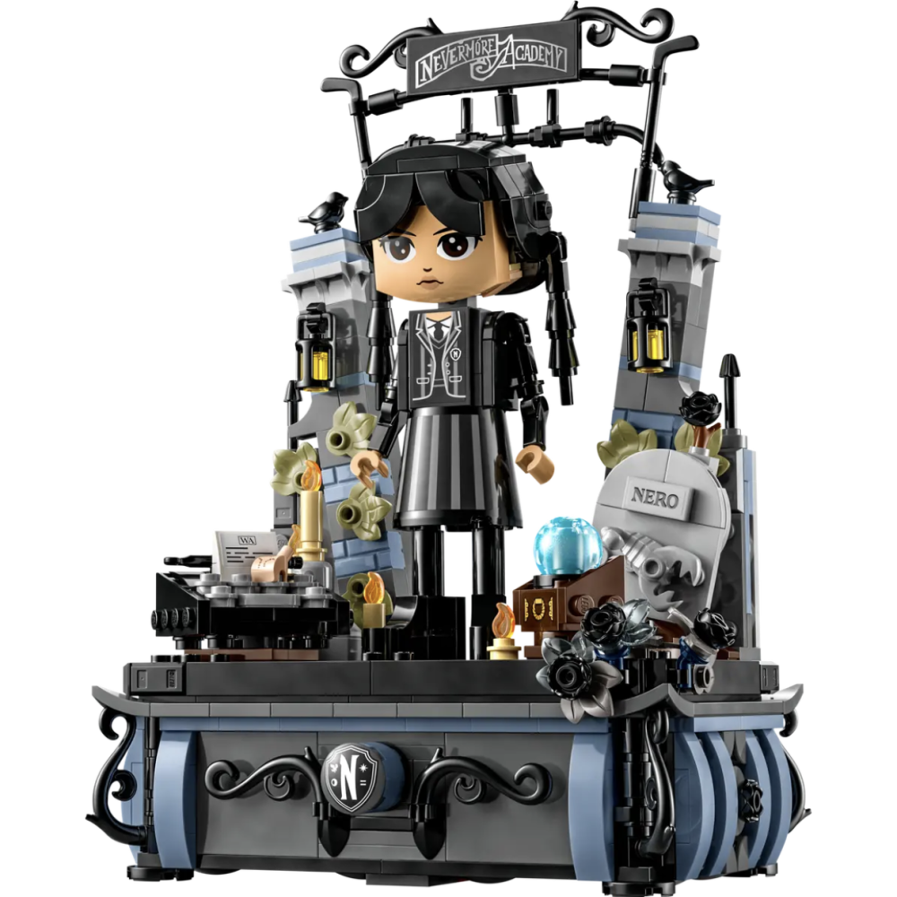 LEGO 樂高76780 星期三 阿達玩偶 Wednesday Addams Figure【樂高玩家】-細節圖2