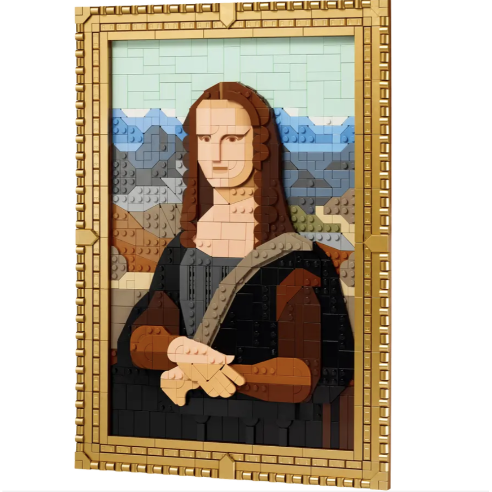 LEGO 樂高31213 蒙娜麗莎 Mona Lisa【樂高玩家】Art系列 樂高盒玩-細節圖2