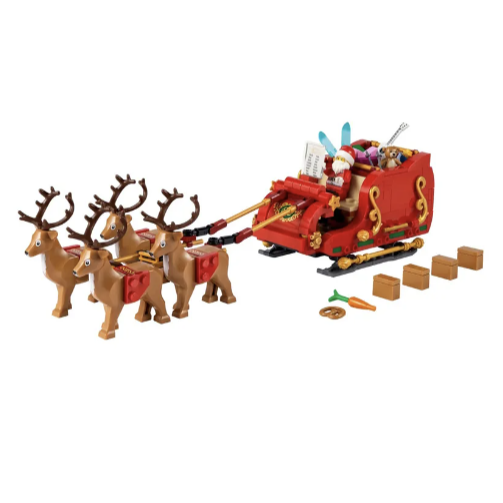 LEGO 樂高40499 聖誕老人的雪橇 Santa＇s Sleigh【樂高玩家】Iconic系列-細節圖3