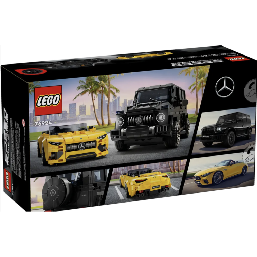 LEGO樂高 76924 賓士AMG G 63 & AMG SL 63 Mercedes-AMG【樂高玩家】-細節圖7