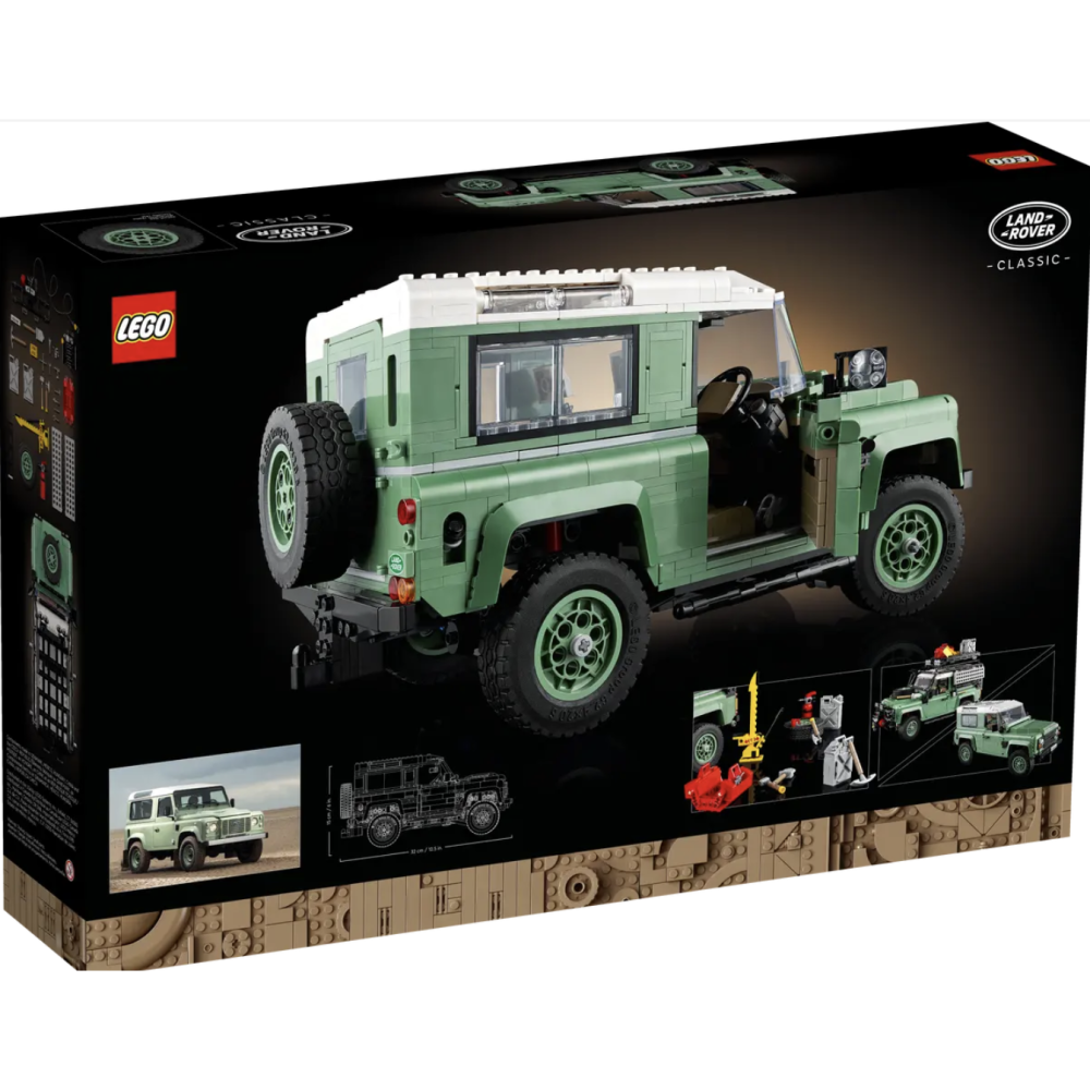 LEGO樂高 10317 Land Rover Classic Defender 90【樂高玩家】icons系列-細節圖7