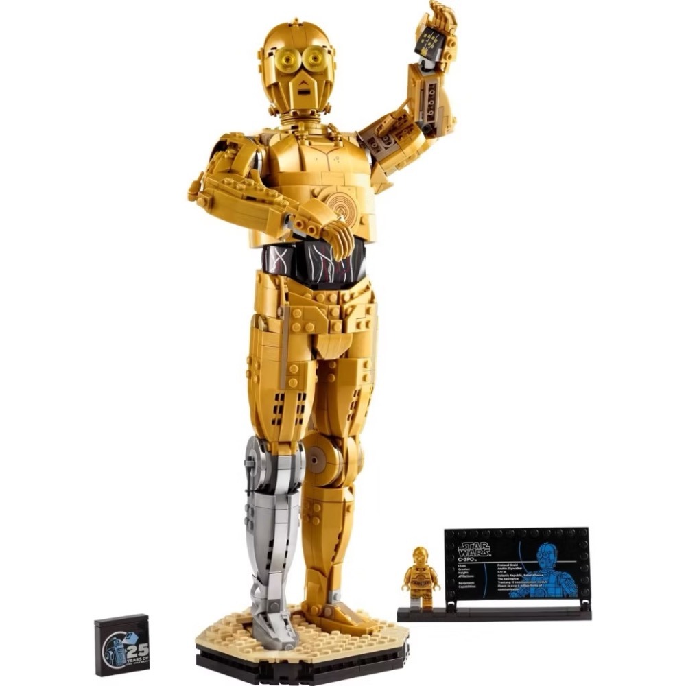 LEGO樂高® 75398 C-3PO™ 【樂高玩家】Star Wars™ 系列-細節圖3