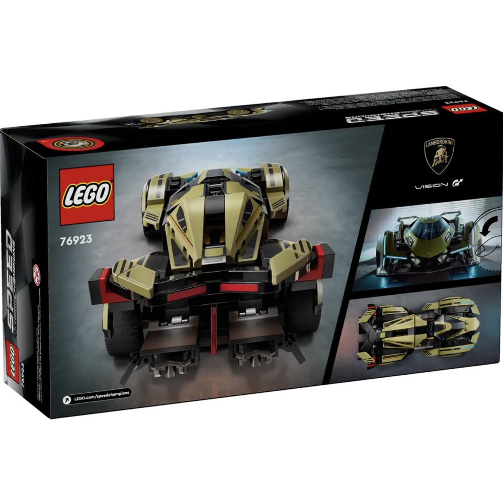 LEGO樂高 76923 藍寶堅尼 Lambo V12 Vision GT Super Car Lamborghini-細節圖6