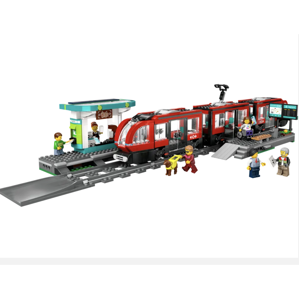 LEGO 60423 市區路面電車和車站【樂高玩家】City系列-細節圖2