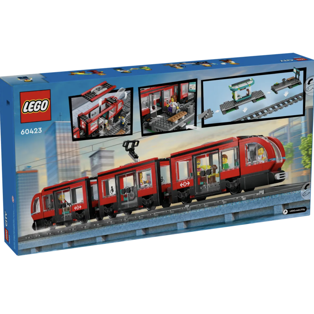 LEGO 60423 市區路面電車和車站【樂高玩家】City系列-細節圖7