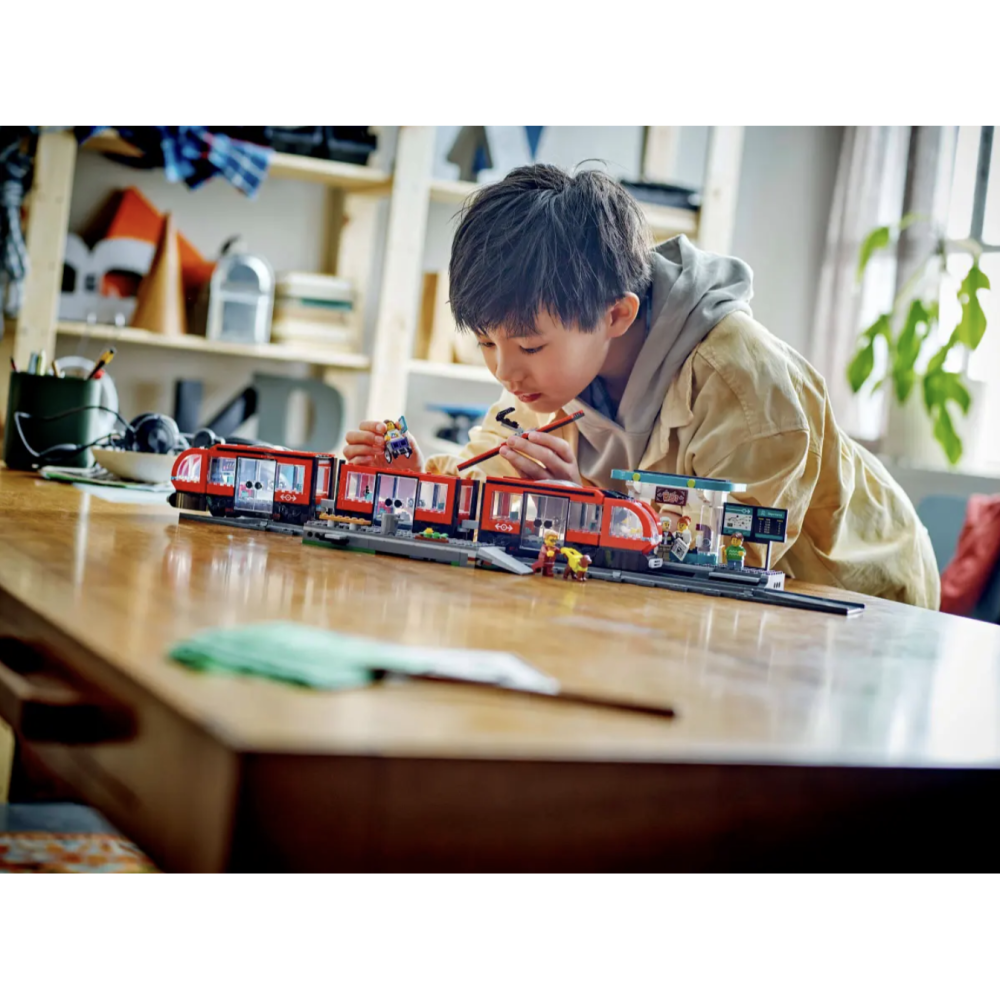 LEGO 60423 市區路面電車和車站【樂高玩家】City系列-細節圖8