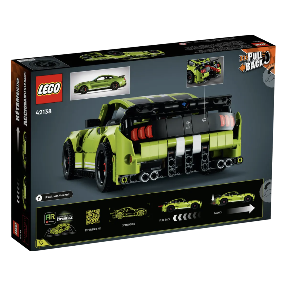 LEGO樂高 42138 Ford Mustang Shelby GT500【樂高玩家】科技系列 樂高盒組-細節圖6