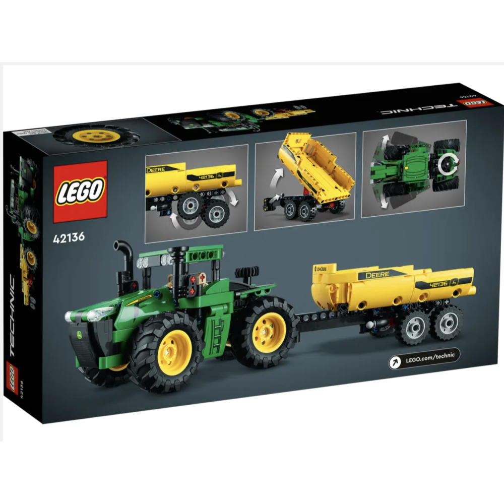 LEGO樂高 42136 John Deere 拖拉機 9620R 4WD【樂高玩家】科技系列 樂高盒組-細節圖7