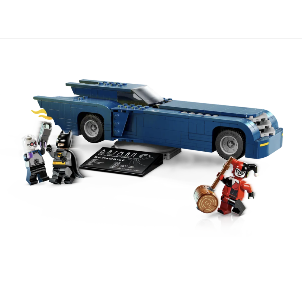 LEGO樂高76274蝙蝠俠駕駛蝙蝠車vs.小丑女&急凍人Batman with the Batmobile DC宇宙-細節圖3