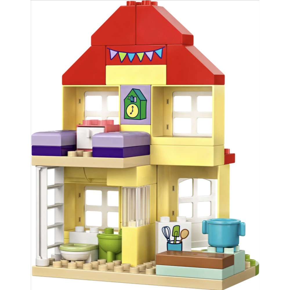 LEGO樂高10433 佩佩豬的生日小屋 Peppa Pig Birthday House【樂高玩家】Duplo系列-細節圖3