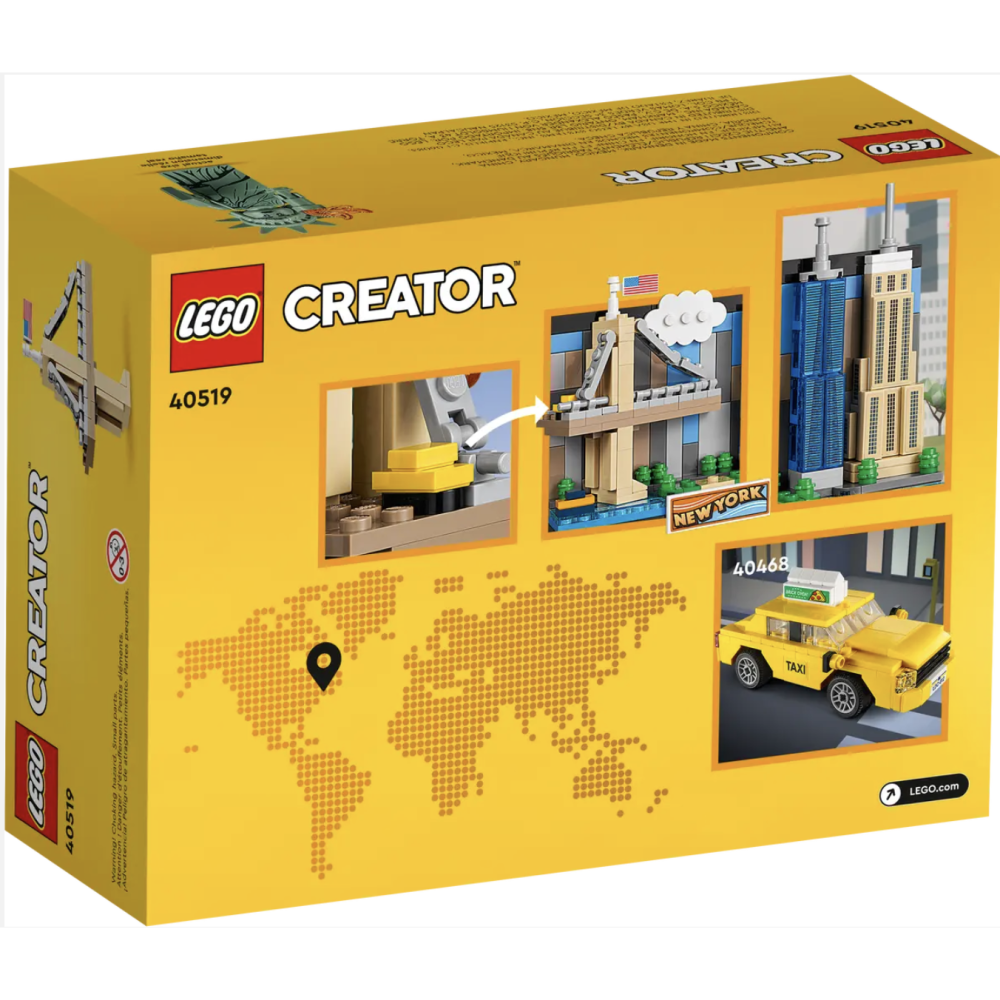 LEGO樂高 40519 紐約明信片【樂高玩家】Creator系列 樂高盒組-細節圖3