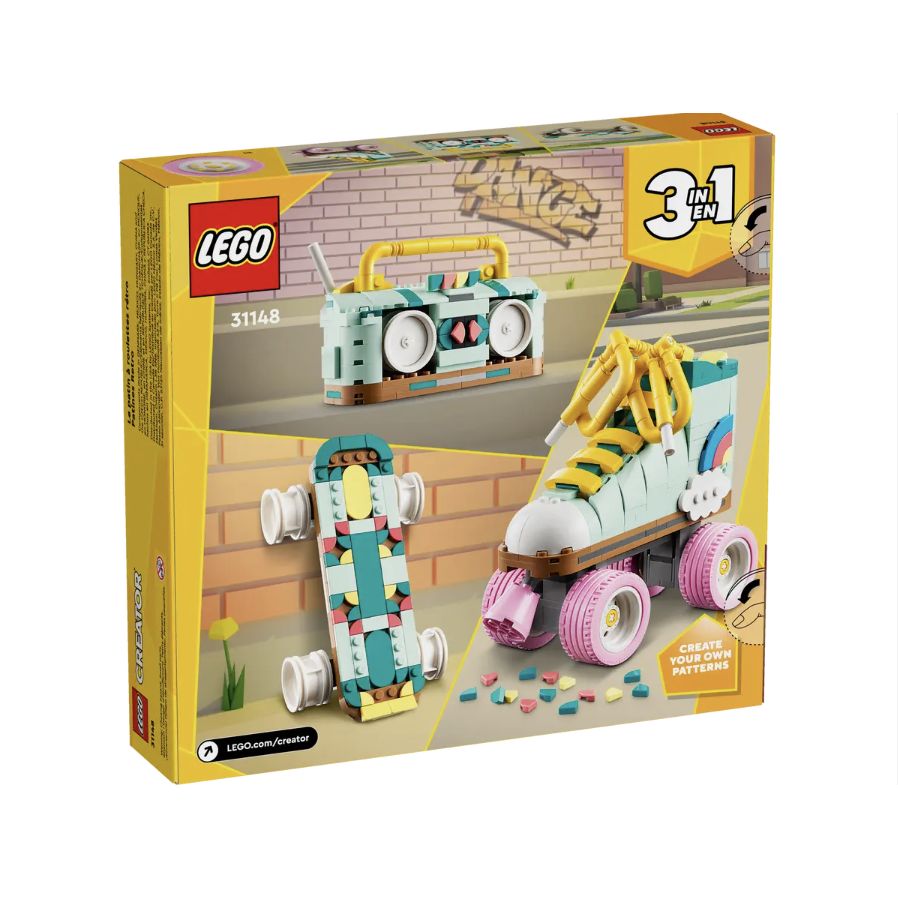 LEGO樂高31148 復古溜冰鞋 Retro Roller Skate【樂高玩家】Creator 3in1系列-細節圖6