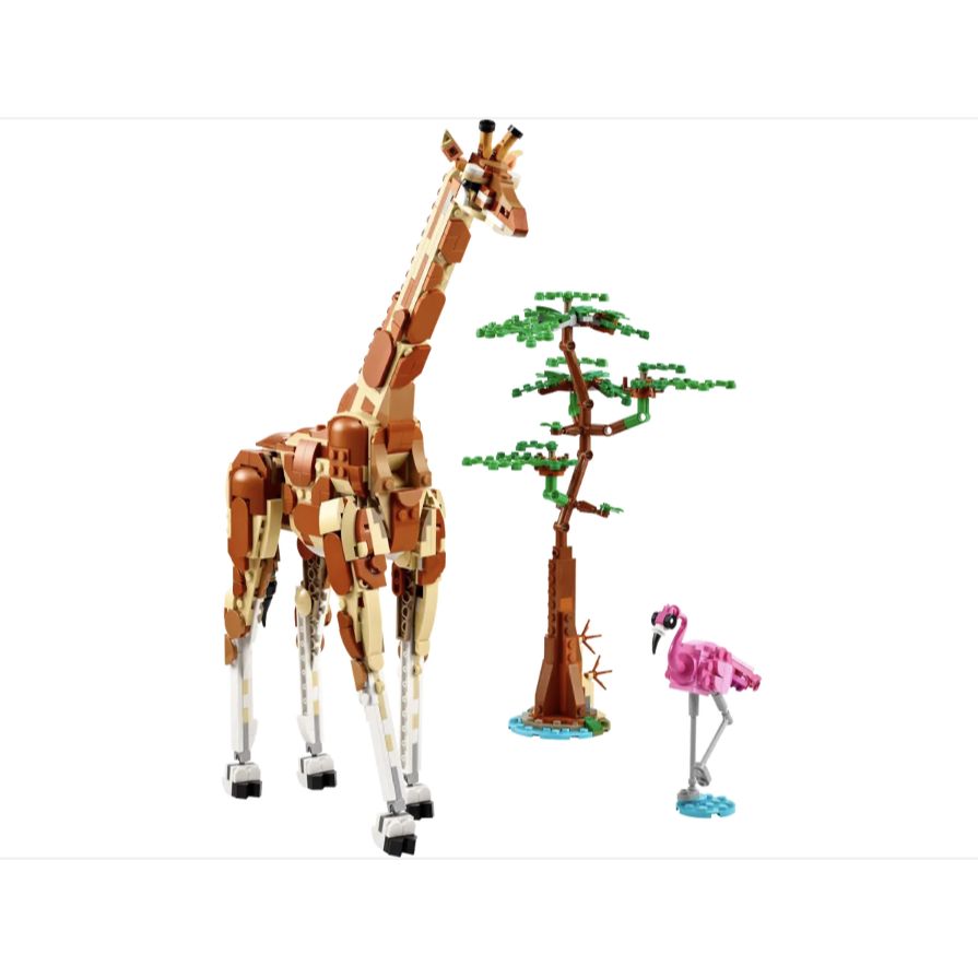 LEGO樂高31150 野生動物園動物 Wild Safari Animals【樂高玩家】Creator 3in1系列-細節圖2