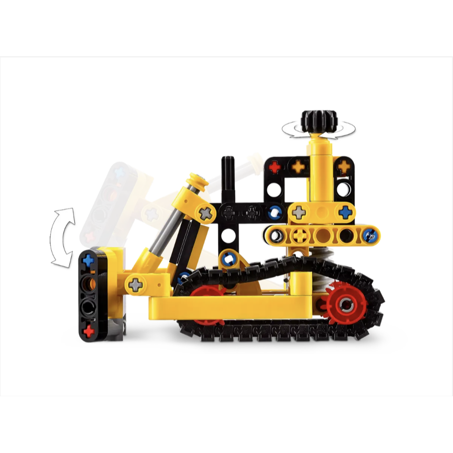 LEGO樂高 42163 重型推土機 Heavy-Duty Bulldozer【樂高玩家】Technic系列-細節圖3