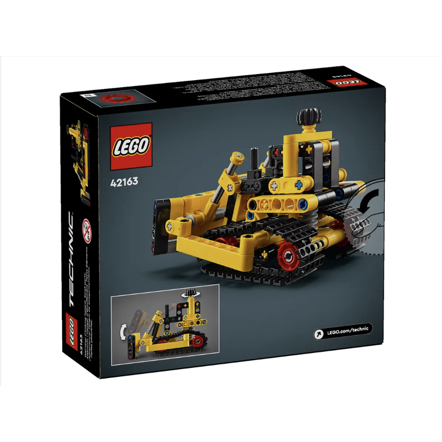 LEGO樂高 42163 重型推土機 Heavy-Duty Bulldozer【樂高玩家】Technic系列-細節圖5