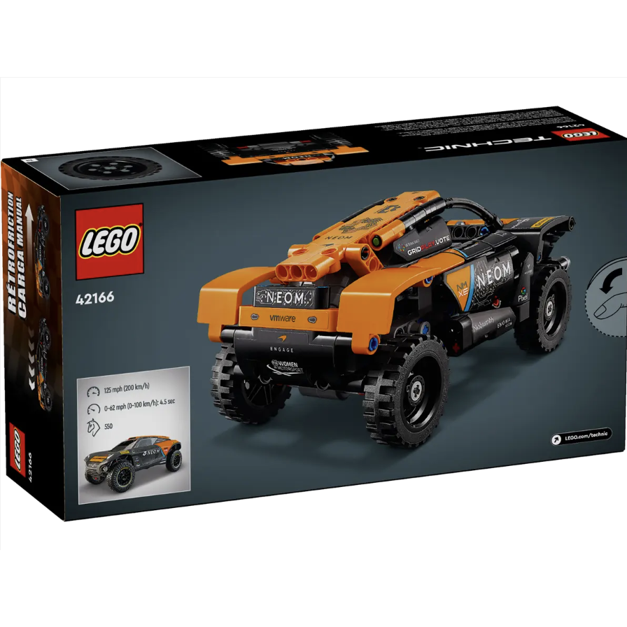 LEGO樂高42166 NEOM McLaren Extreme E Race Car【樂高玩家】Technic系列-細節圖6