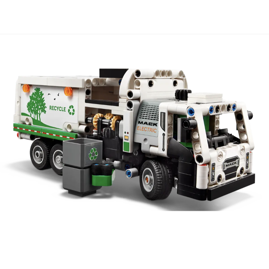 LEGO樂高42167 Mack® LR Electric Garbage Truck【樂高玩家】Technic系列-細節圖3