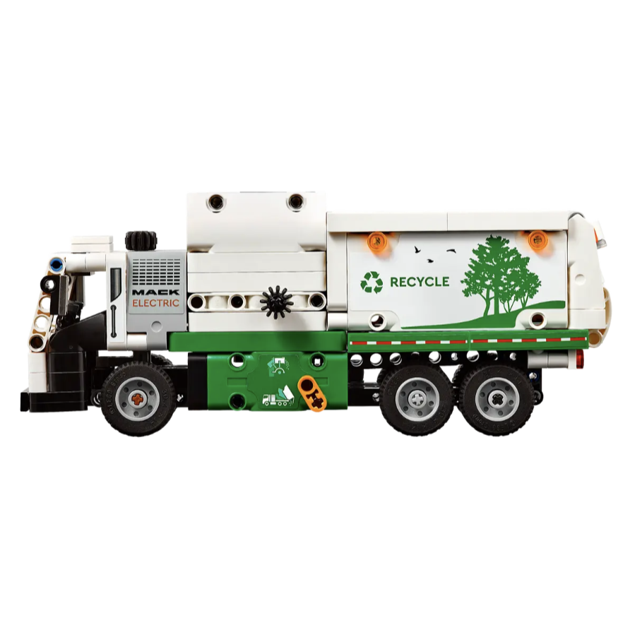 LEGO樂高42167 Mack® LR Electric Garbage Truck【樂高玩家】Technic系列-細節圖4