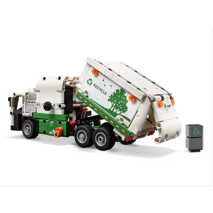 LEGO樂高42167 Mack® LR Electric Garbage Truck【樂高玩家】Technic系列-細節圖5