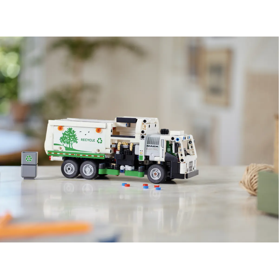 LEGO樂高42167 Mack® LR Electric Garbage Truck【樂高玩家】Technic系列-細節圖10