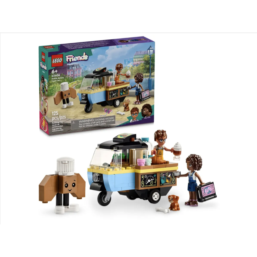 LEGO樂高42606 行動麵包餐車 Mobile Bakery Food Cart【樂高玩家】Friends系列-細節圖3