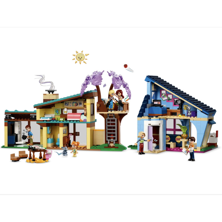 LEGO 42620歐利的家和佩斯莉的家Olly and Paisley＇s Family Houses【樂高玩家】-細節圖3