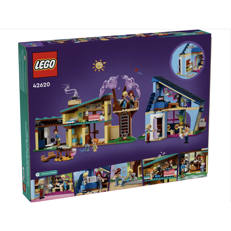 LEGO 42620歐利的家和佩斯莉的家Olly and Paisley＇s Family Houses【樂高玩家】-細節圖8