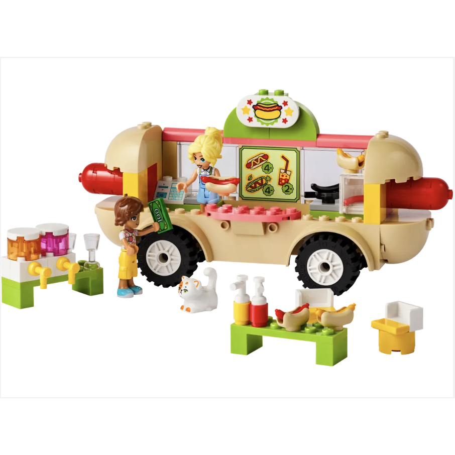 LEGO 42633 熱狗餐車 Hot Dog Food Truck【樂高玩家】 Friends系列-細節圖2