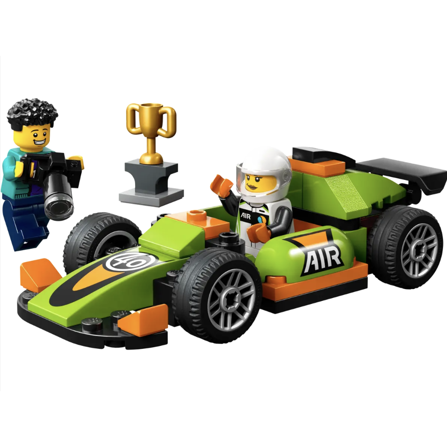 LEGO 60399 綠色賽車 Green Race Car【樂高玩家】Ciy系列-細節圖2