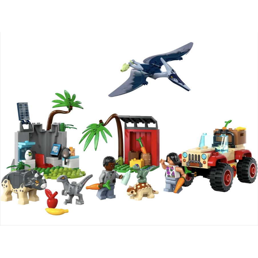 LEGO 76963 小恐龍救援中心 Baby Dinosaur Rescue Center【樂高玩家】侏儸紀系列-細節圖2