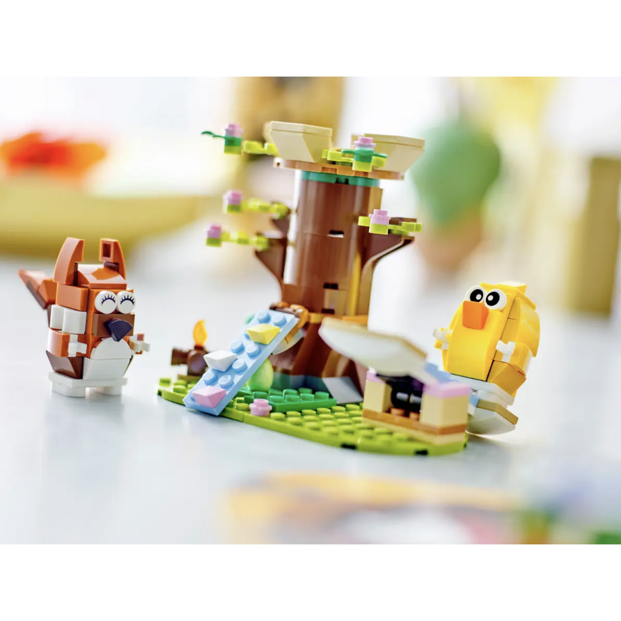 LEGO 40709春季動物遊樂場Spring Animal Playground【樂高玩家】iconic系列-細節圖5