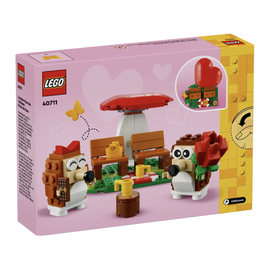 LEGO 40711 刺蝟野餐約會 Hedgehog Picnic Date【樂高玩家】iconic系列-細節圖3