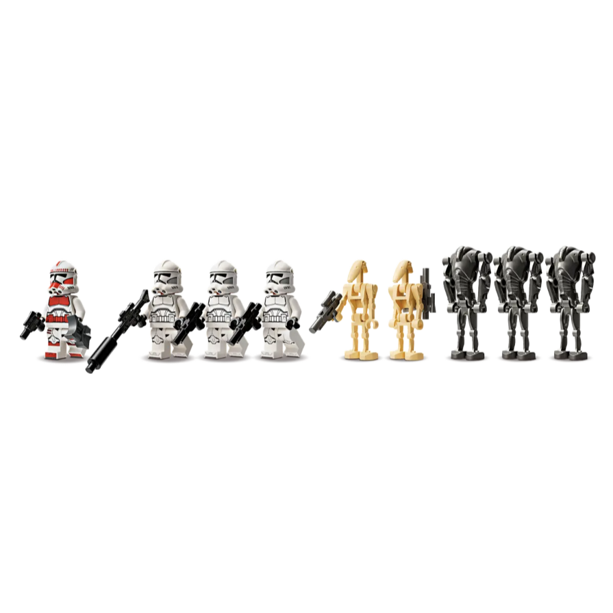 LEGO 75372複製人與戰鬥機器人大戰 Clone Trooper™ & Battle Droid™ Battle-細節圖5