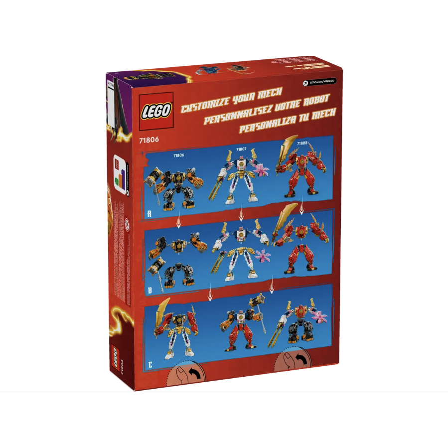 LEGO 71806 阿剛的土元素機械人Cole＇s Elemental Earth Mech  Ninjago系列-細節圖4