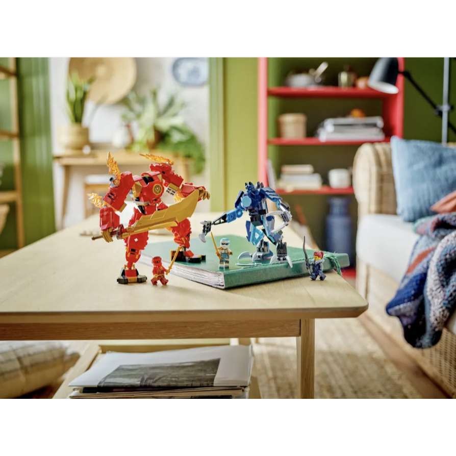 LEGO 71808赤地的火元素機械人Kai＇s Elemental Fire Mech【樂高玩家】Ninjago系列-細節圖7