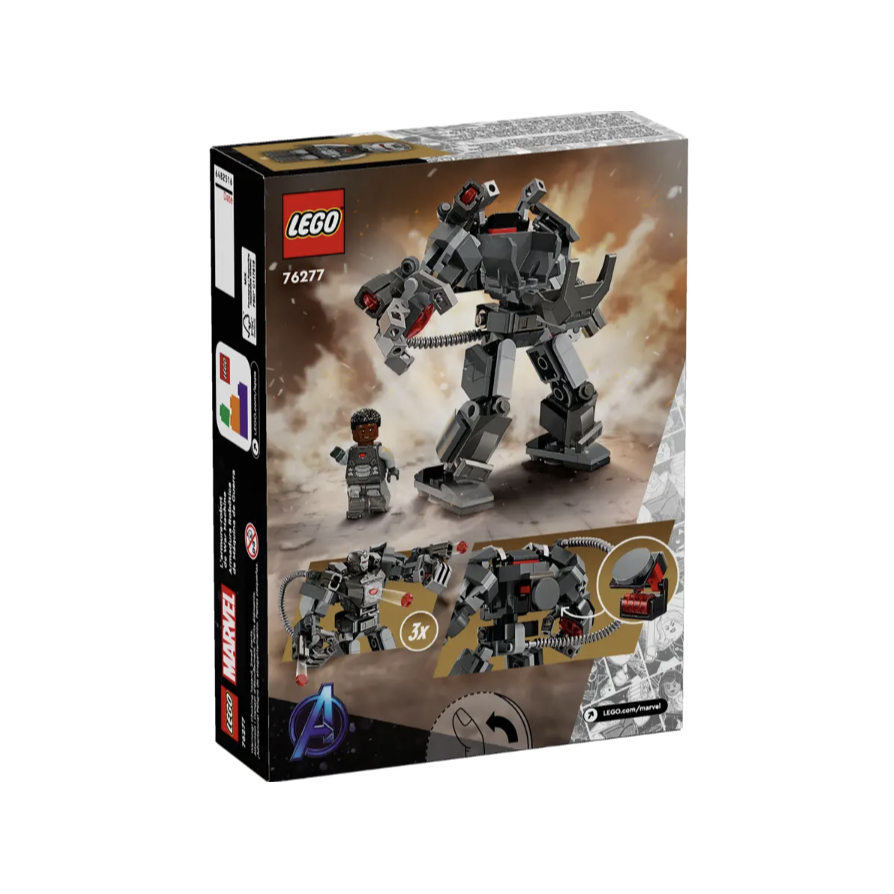 LEGO 76277 戰爭機器 小機甲 War Machine Mech Armor【樂高玩家】Marvels系列-細節圖5