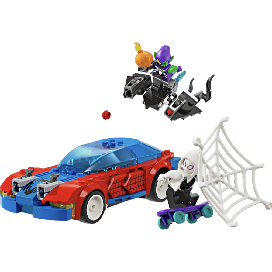 LEGO 76279蜘蛛人跑車 & 猛毒化綠惡魔 Spider-Man Race Car & Venom Green-細節圖2