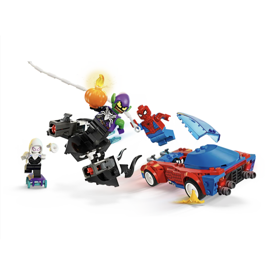 LEGO 76279蜘蛛人跑車 & 猛毒化綠惡魔 Spider-Man Race Car & Venom Green-細節圖3