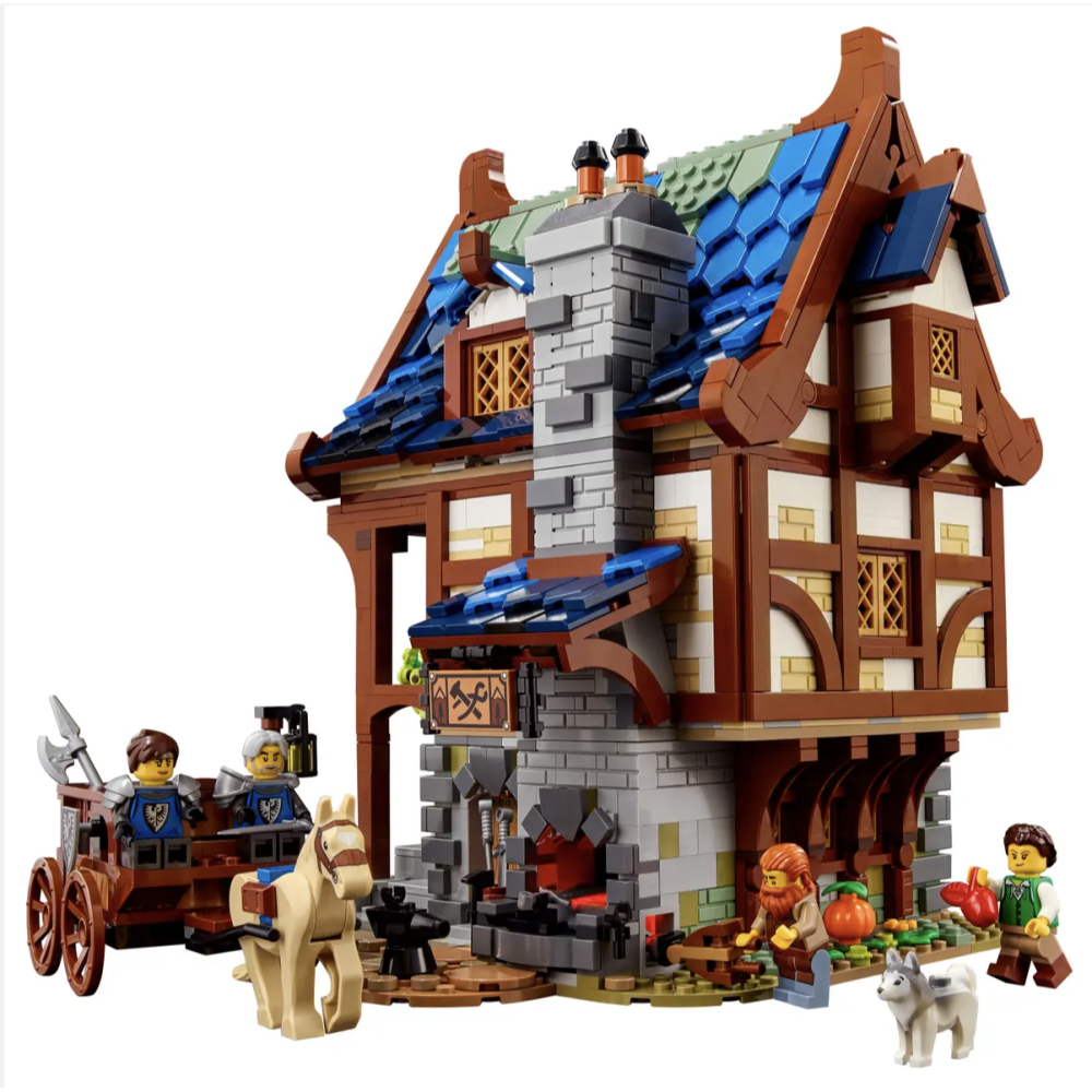 LEGO樂高 21325中世紀鐵匠【樂高玩家】IDEAS系列 樂高盒組-細節圖3