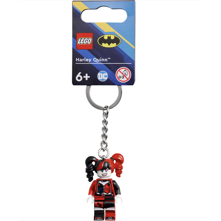 LEGO樂高 854238 小丑女™ 鑰匙圈【樂高玩家】鑰匙圈系列-細節圖2