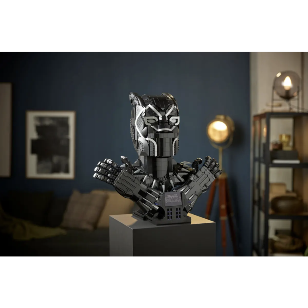 LEGO 76215 黑豹面罩 Black Panther【樂高玩家】漫威Marvel系列-細節圖7