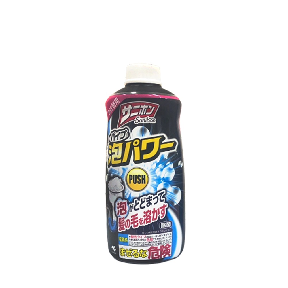 小林製藥 泡沫水管疏通劑 400ml 罐裝 補充罐 排水管 疏通劑 日本清潔劑 毛髮溶解-規格圖4