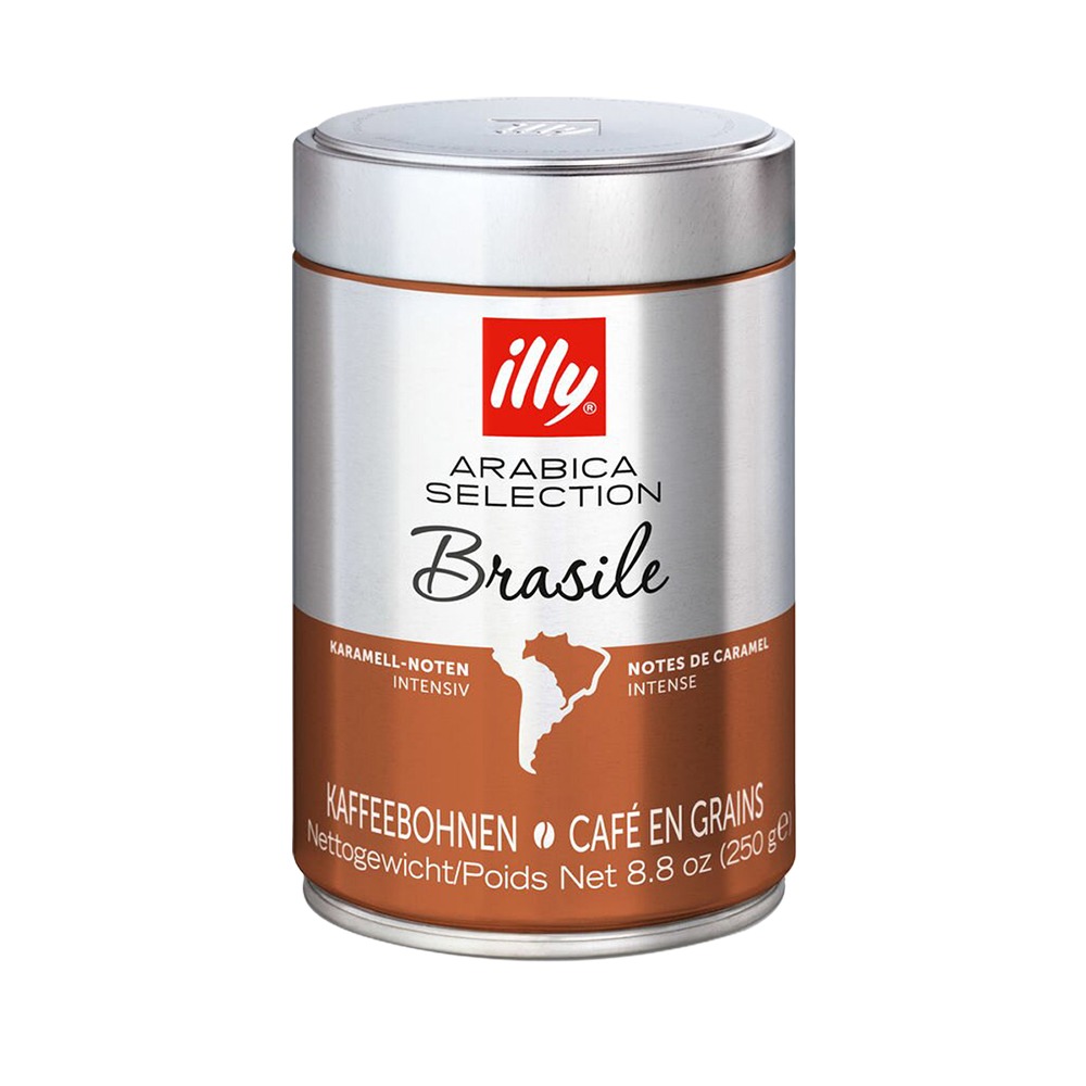 illy 咖啡 巴西&印度 2025年4月26到期  250g 烘培 咖啡豆、咖啡粉   義大利 原裝 進口-規格圖6