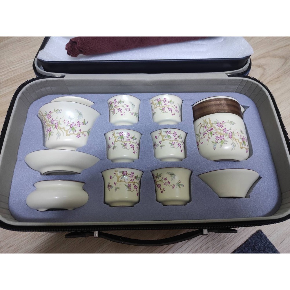 全新 紫藤花茶具組-細節圖3