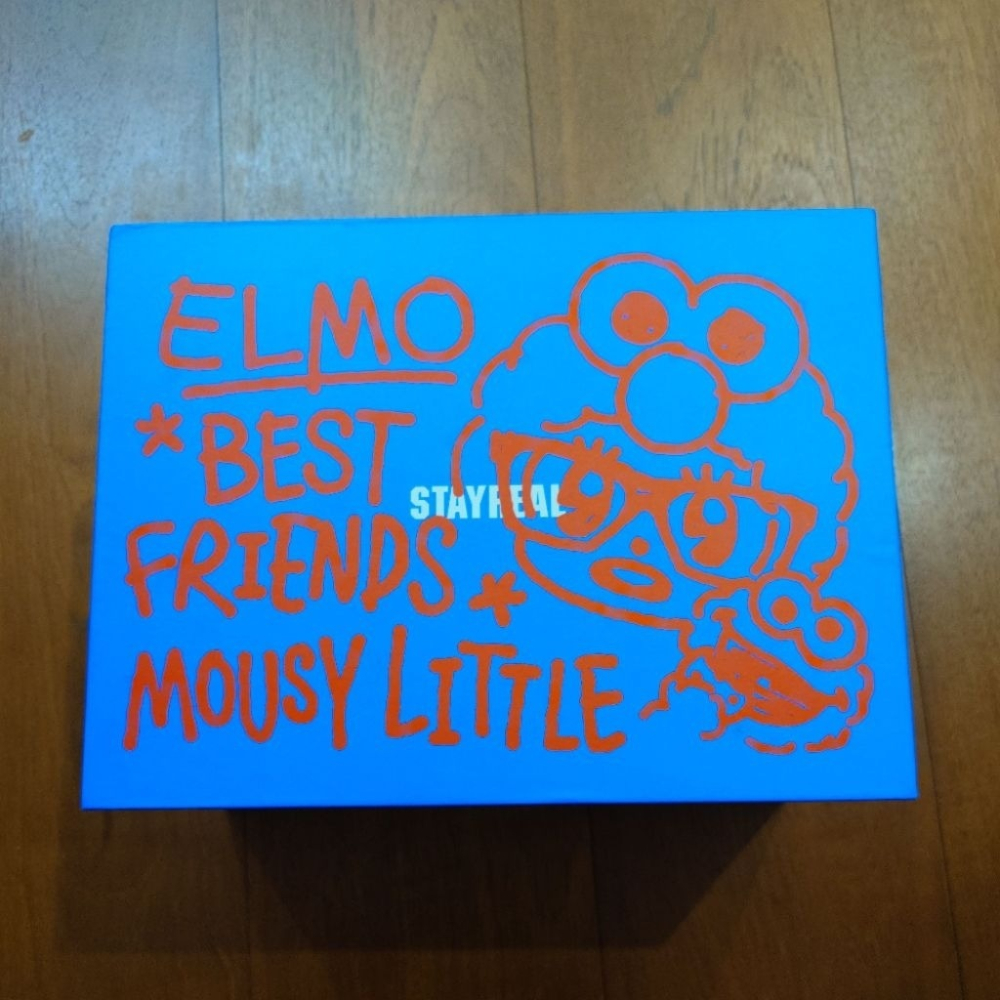 二手出清  2020 華山玩具展 限量 Stayreal 鼠小小 ELMO 公仔 原價3680元 售2000元-細節圖2